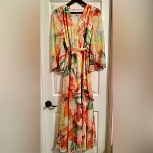 White House Black Market Drama Maxi Dress